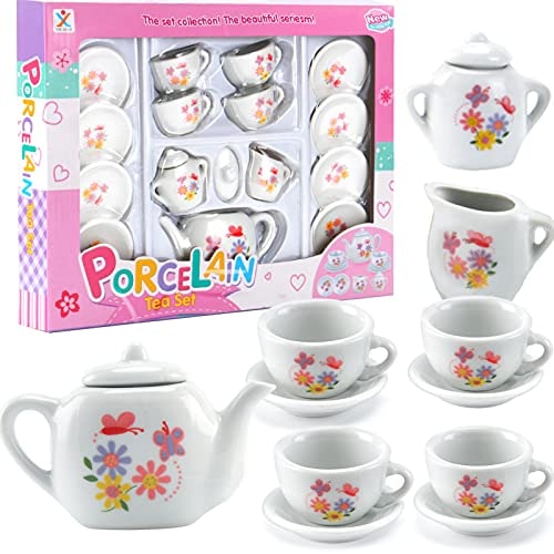 Juego de Té Toy Tea Liberty Imports 16 Piezas de Porcelana -Venta Internacional $546