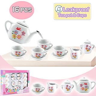 Foto 3 | Juego de Té Toy Tea Liberty Imports 16 Piezas de Porcelana -Venta Internacional