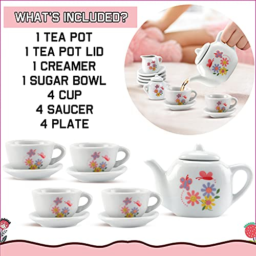 Foto 5 pulgar | Juego de Té Toy Tea Liberty Imports 16 Piezas de Porcelana -Venta Internacional