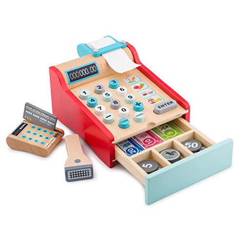 Foto 2 pulgar | Caja Registradora de Madera Juegos de Simulación para Niños - Venta Internacional