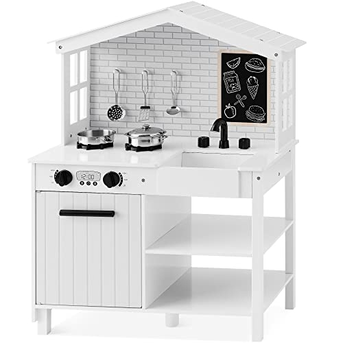 Cocina de Juguete Play Best Choice Products Farmhouse para Niños - Venta Internacional