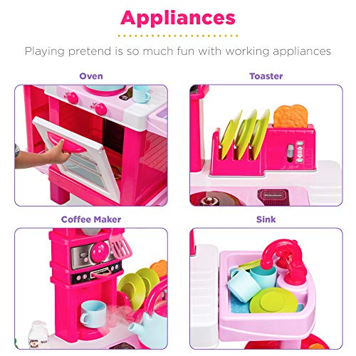 Foto 4 pulgar | Juego De Juguetes De Cocina Pretend Play Best Choice Kids Con 34 Unidades - Venta Internacional