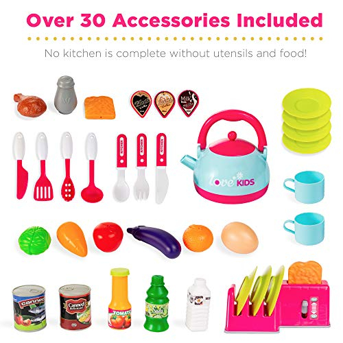 Foto 6 pulgar | Juego De Juguetes De Cocina Pretend Play Best Choice Kids Con 34 Unidades - Venta Internacional