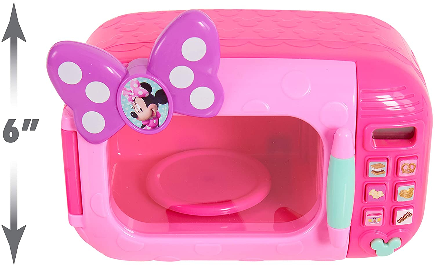 Foto 6 pulgar | Minnie Mouse Marvelous Microwave Set, Por Just Play - Venta Internacional.