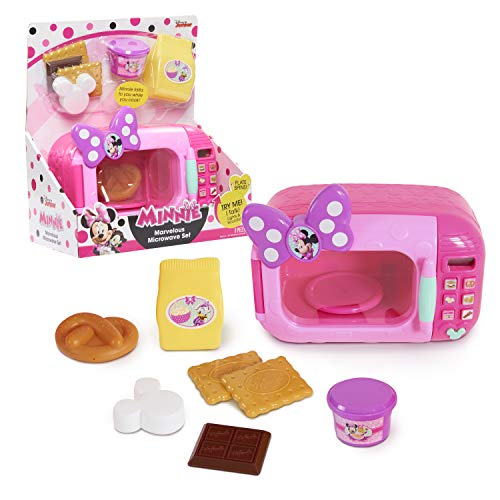 Foto 7 pulgar | Minnie Mouse Marvelous Microwave Set, Por Just Play - Venta Internacional.