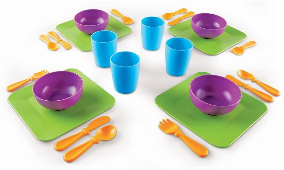 Set de Platos de Juguete Learning Resources 24 Piezas - Venta Internacional