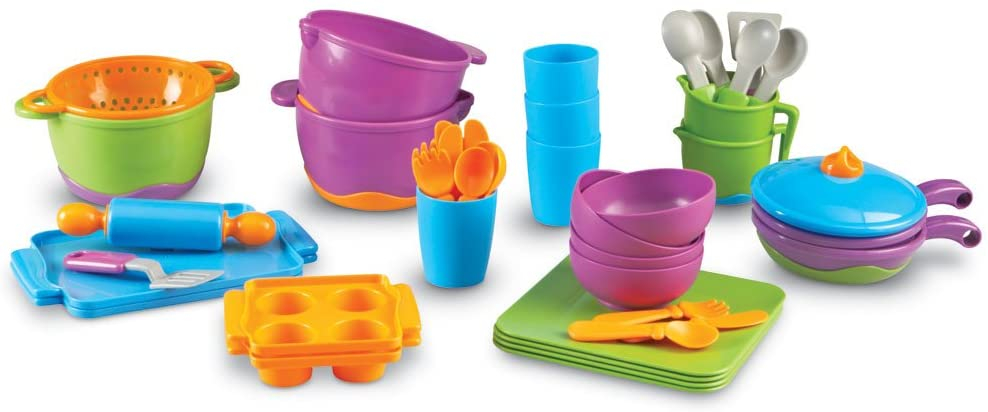 Set de Utensilios de Cocina de Juguete Learning Resources 44 Piezas - Venta Internacional