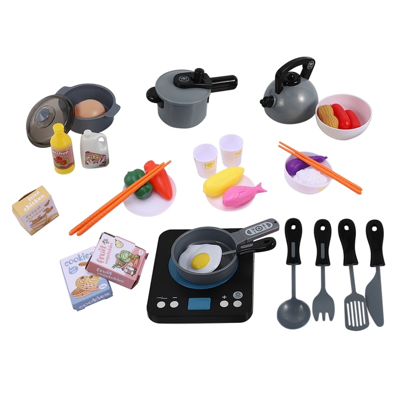 Juego De Accesorios De Cocina Para Niños Pretend Play Role Play - Venta Internacional. $609