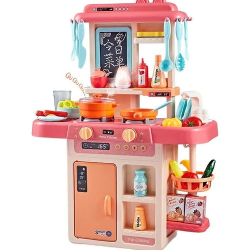 Set De Juguetes De Cocina Con 42 Accesorios Rosa Claro Para Niños Mayores De 3 Años - Venta Internacional. $905