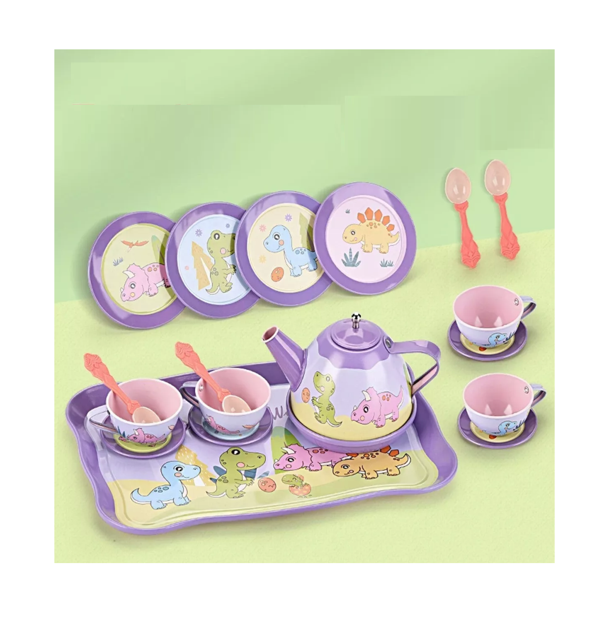 Foto 5 pulgar | Juego de Cocina - Juego de Té con Pastel de Juguete Fantasy Unicorn