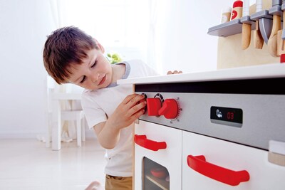 Foto 2 | Juguete de Cocina Hape Gourmet Totalmente Equipado de Madera Blanco - Venta Internacional