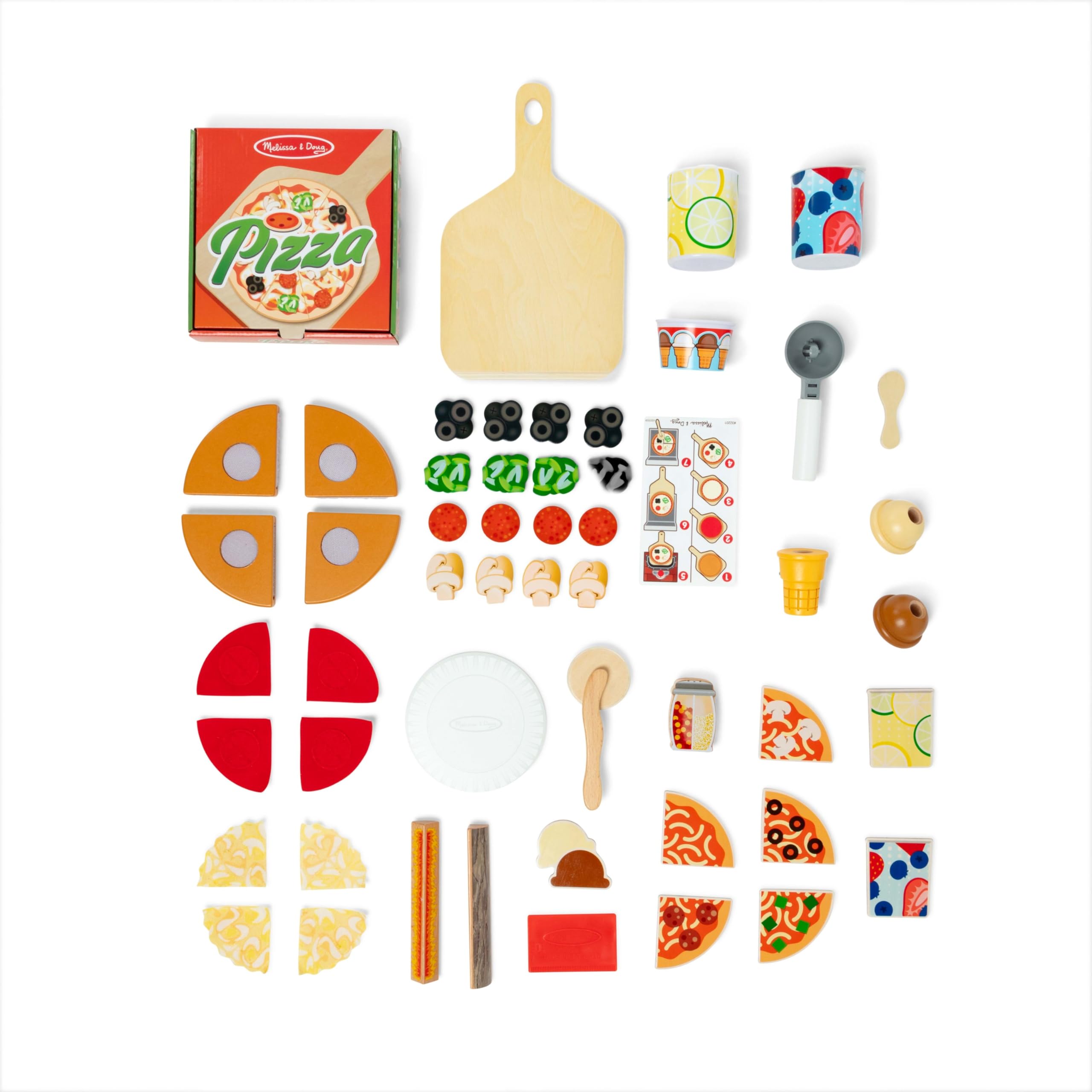 Foto 4 | Camión de Comida Toy Melissa & Doug de Madera - Venta Internacional