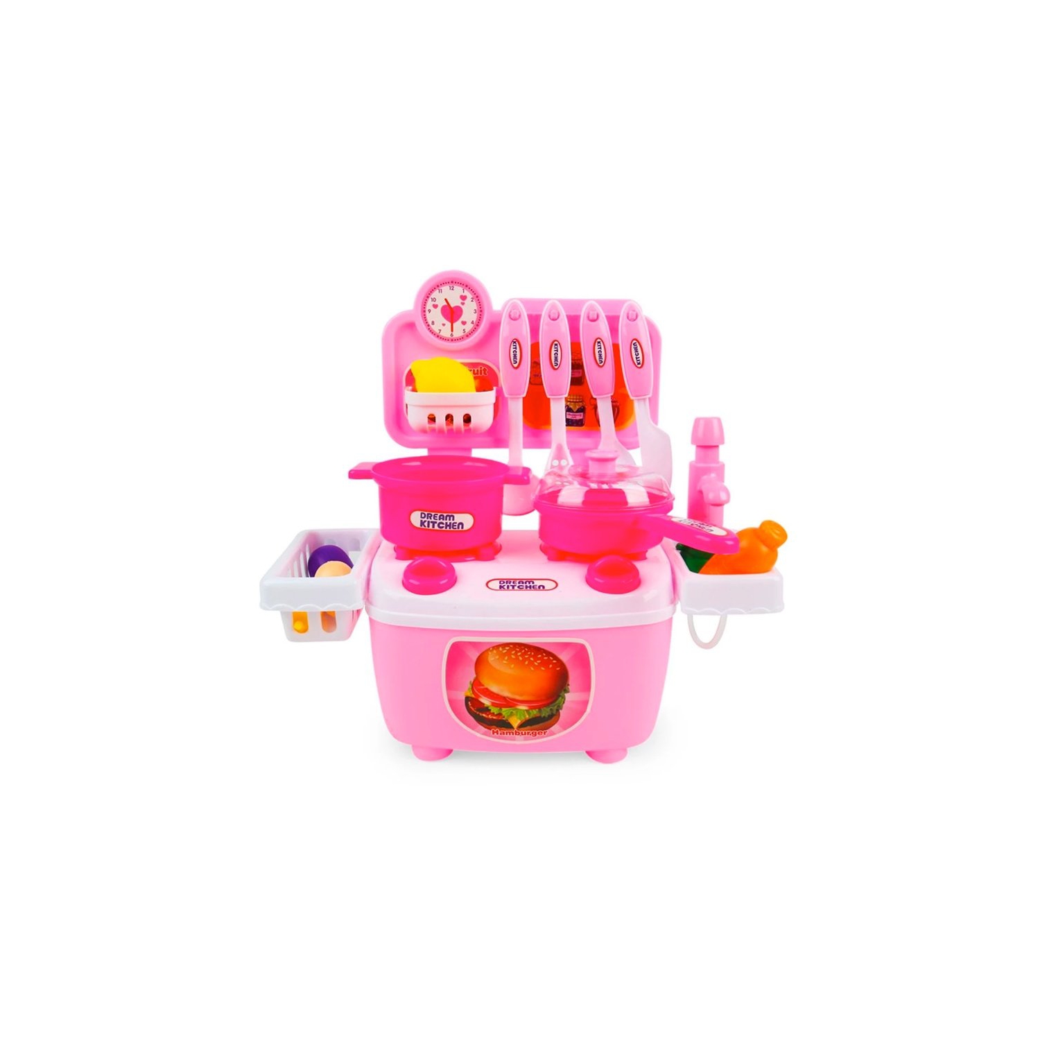 Foto 2 pulgar | Cocina de Juguete Rosa con Accesorios - Venta Internacional