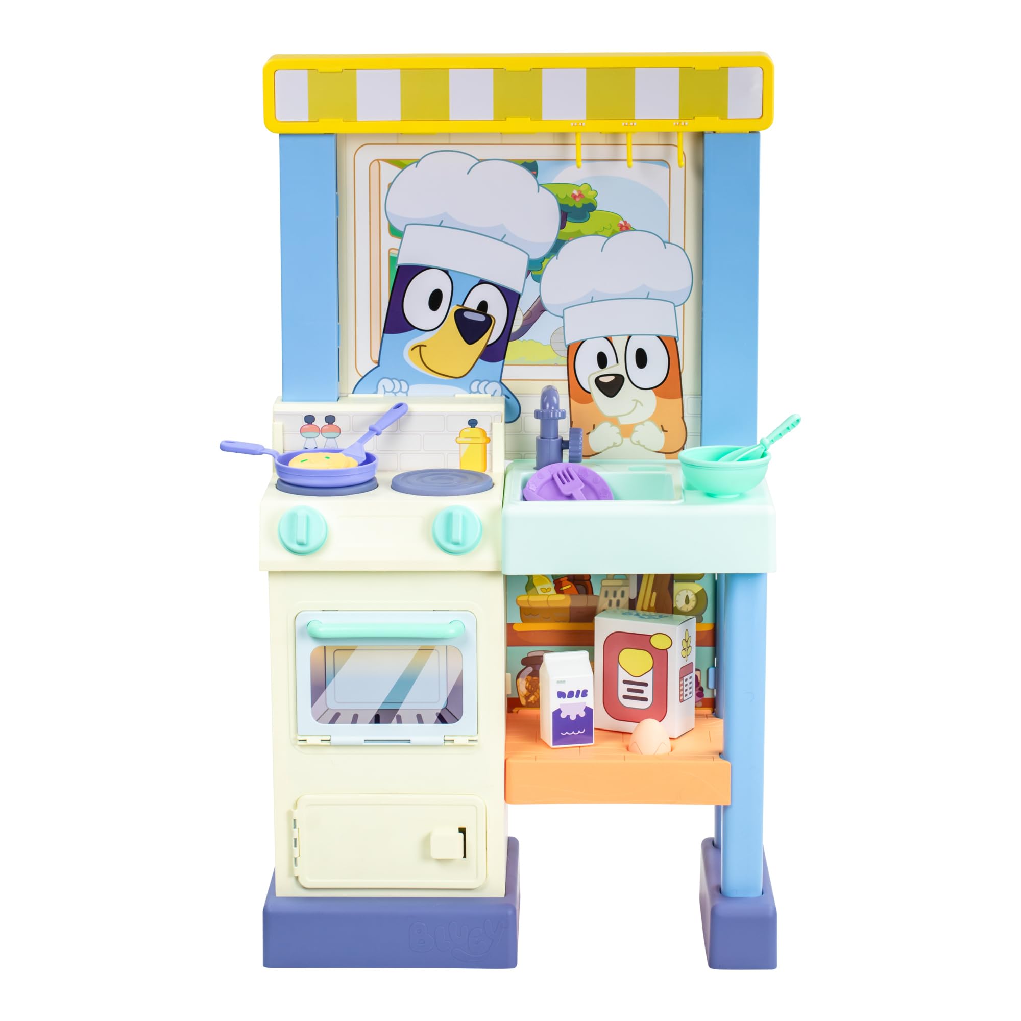 Set De Cocina Bluey Cook Con Chef Con Más De 20 Sonidos De 90 Cm De Altura - Venta Internacional. $3,224