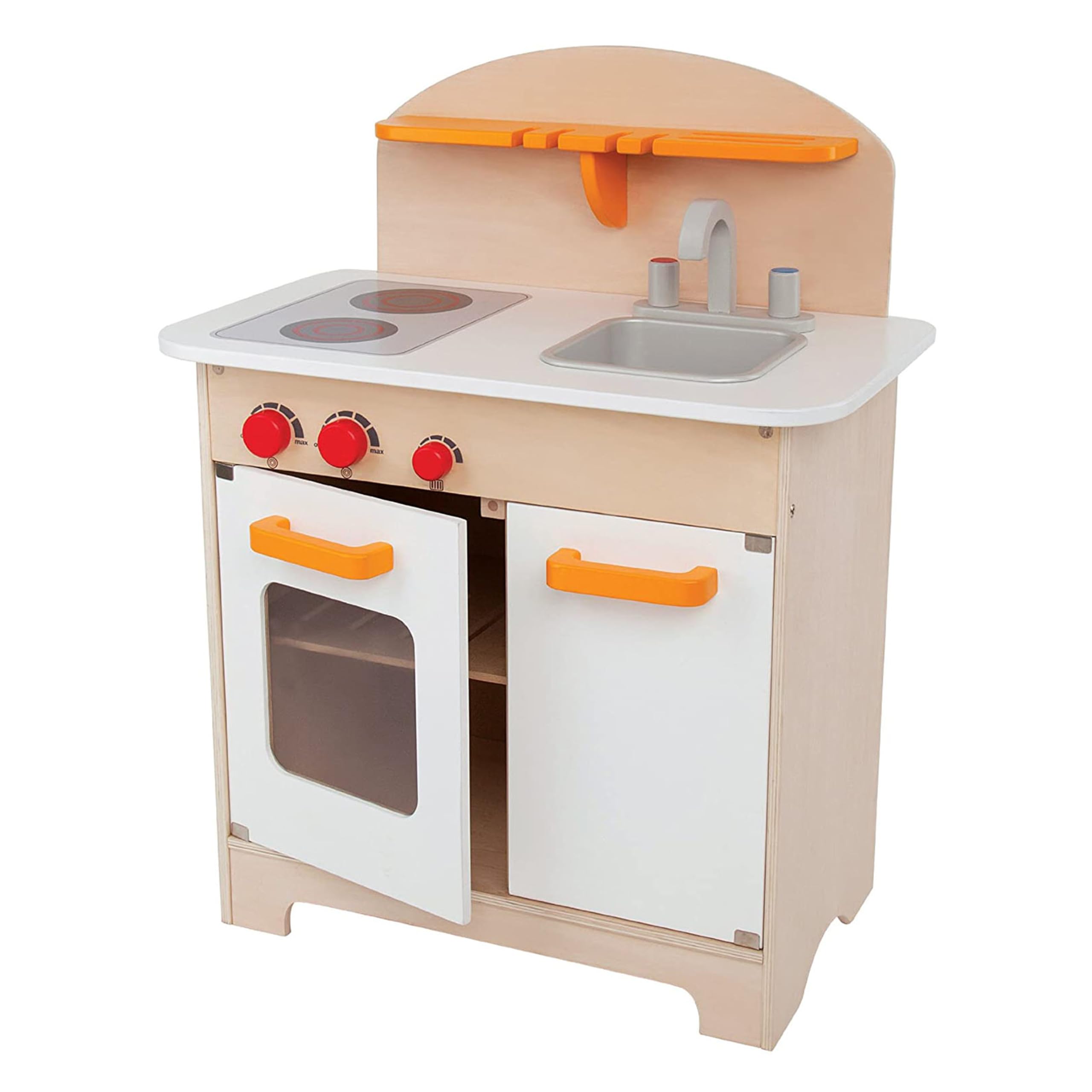 Foto 2 pulgar | Play Kitchen Hape Gourmet Kitchen De Madera Naranja Para Niños - Venta Internacional.