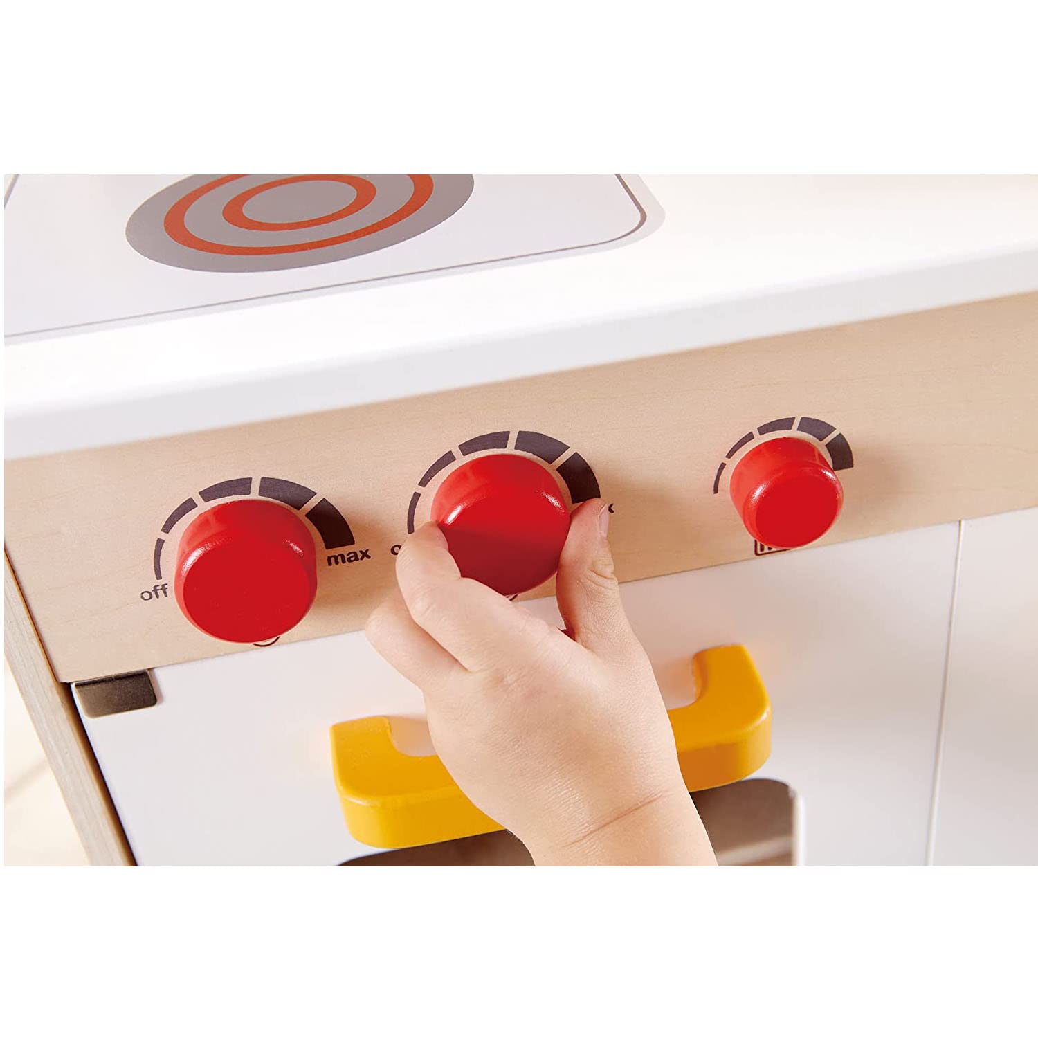 Foto 4 pulgar | Play Kitchen Hape Gourmet Kitchen De Madera Naranja Para Niños - Venta Internacional.