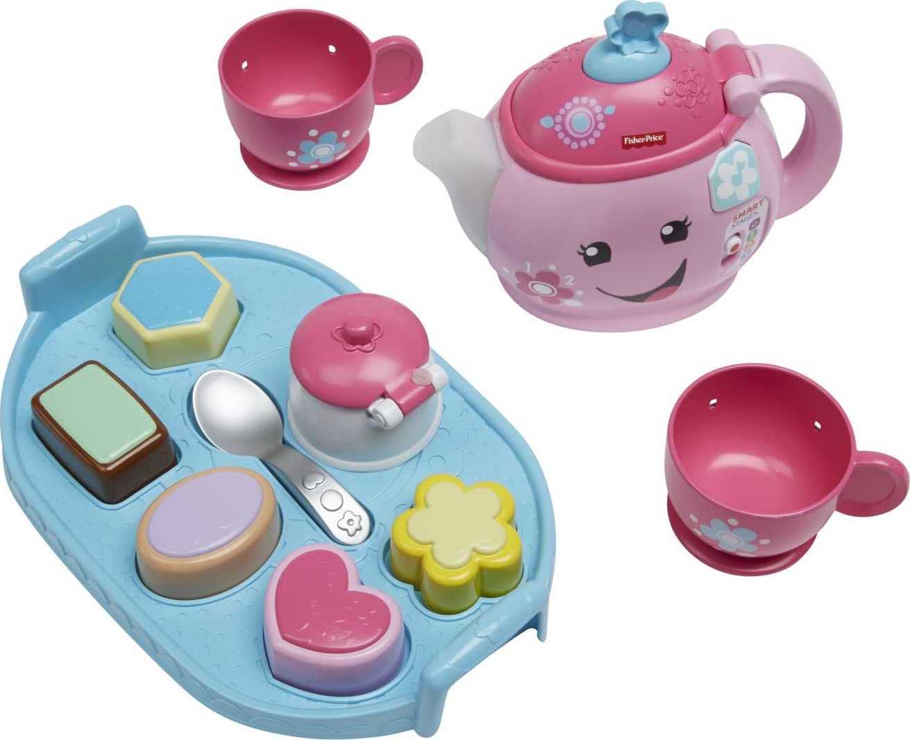 Foto 2 pulgar | Set De Té De Juguete Fisher-price Laugh & Learn Sweet Manners 18+m - Venta Internacional.