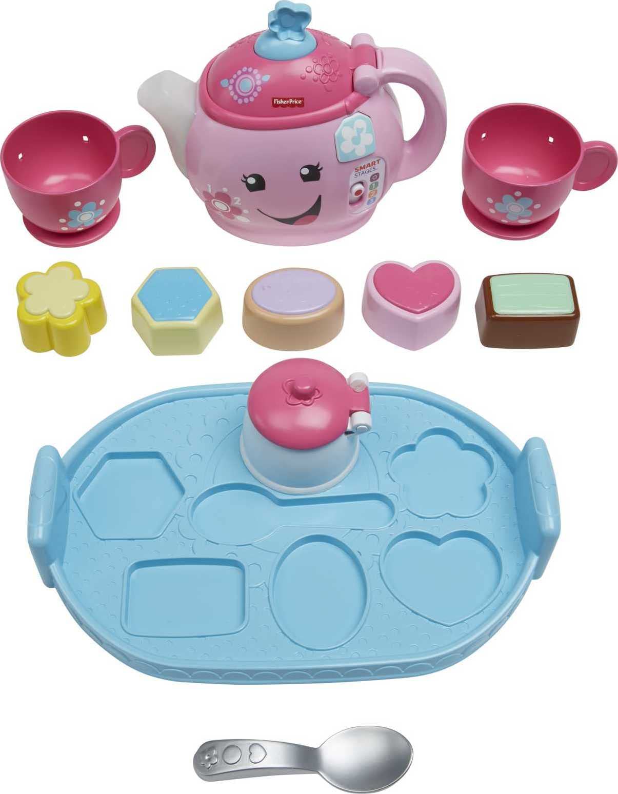 Foto 6 pulgar | Set De Té De Juguete Fisher-price Laugh & Learn Sweet Manners 18+m - Venta Internacional.