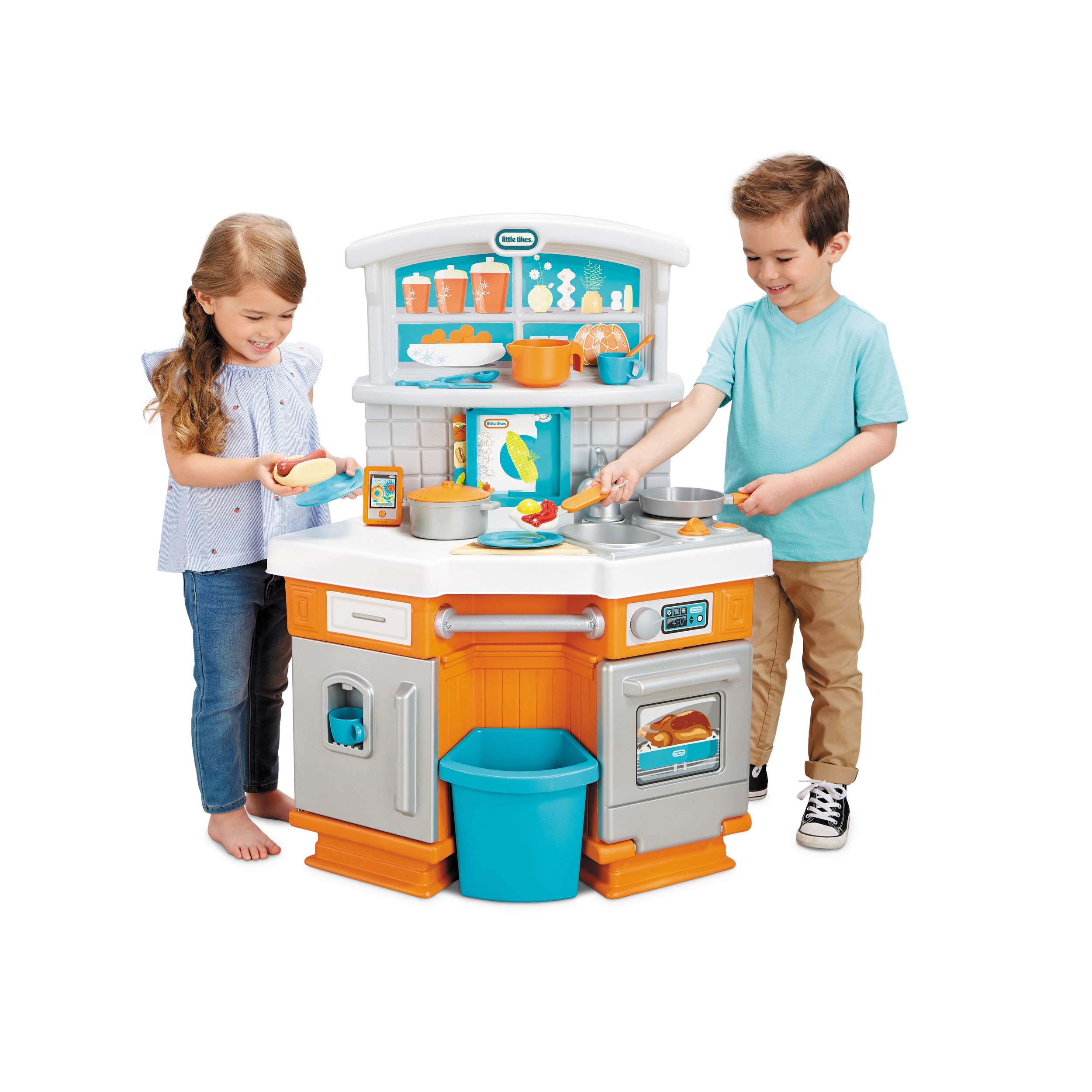 Kitchen Little Tikes Home Grown Con Sonidos De Cocina Reales - Venta Internacional.