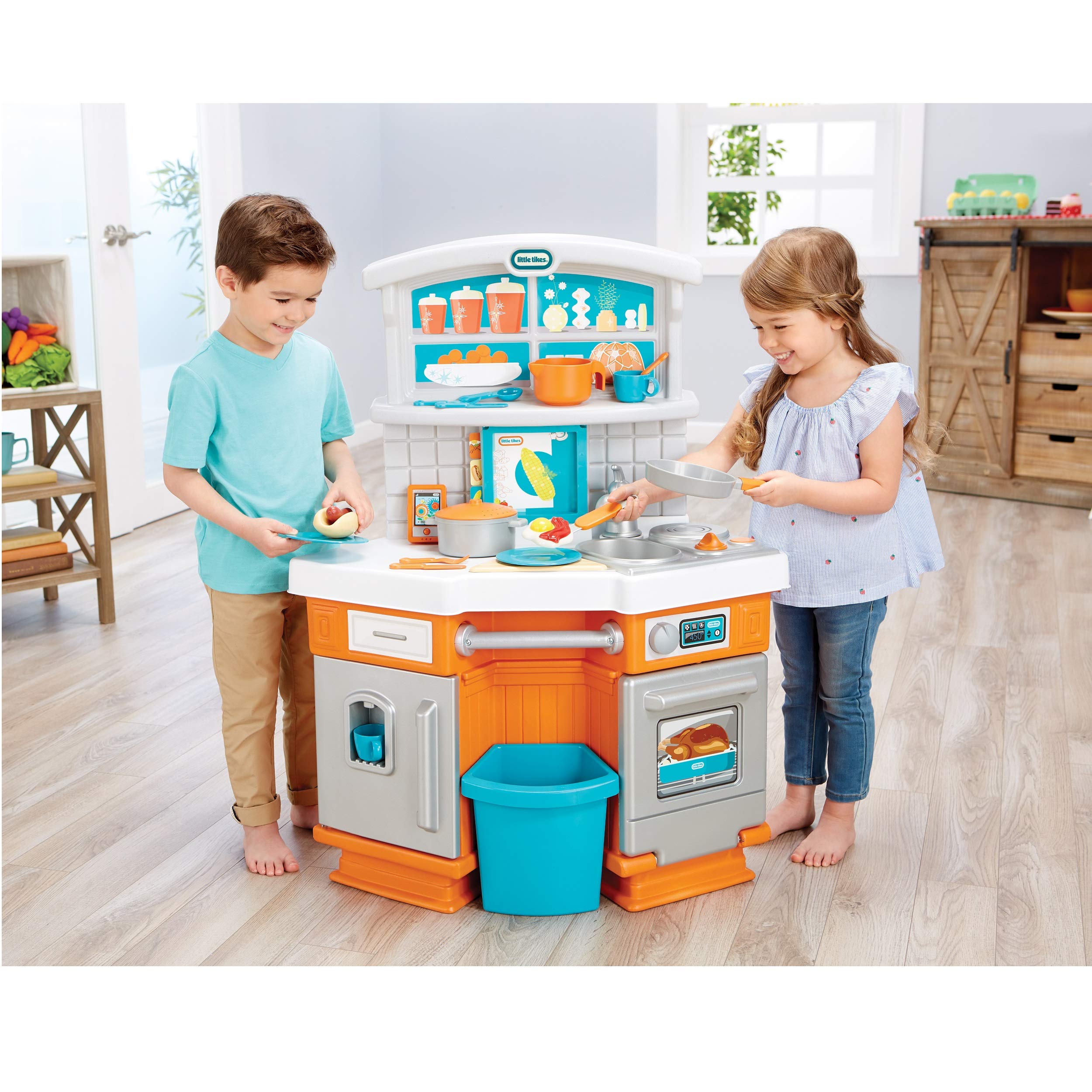 Foto 7 pulgar | Kitchen Little Tikes Home Grown Con Sonidos De Cocina Reales - Venta Internacional.