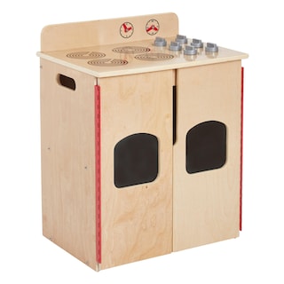 Foto 1 | Set De Juego De Madera Play Kitchen Stove Ecr4kids Con Acabado Natural - Venta Internacional.