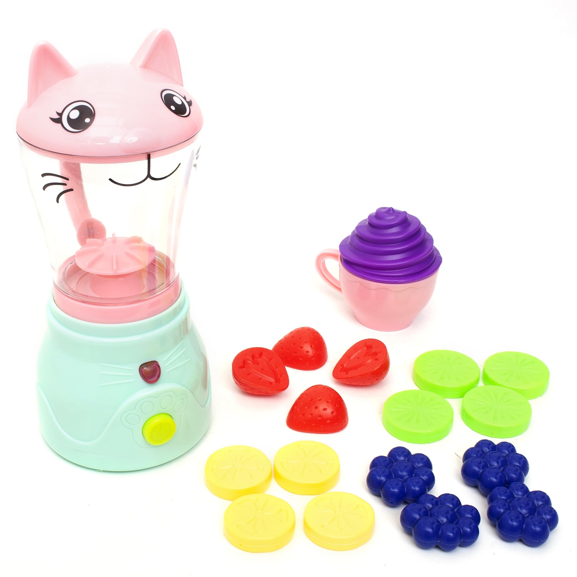 Máquina Para Hacer Batidos Kitchen Playset Boley Zoo Troop Kitty, 19 Unidades - Venta Internacional.