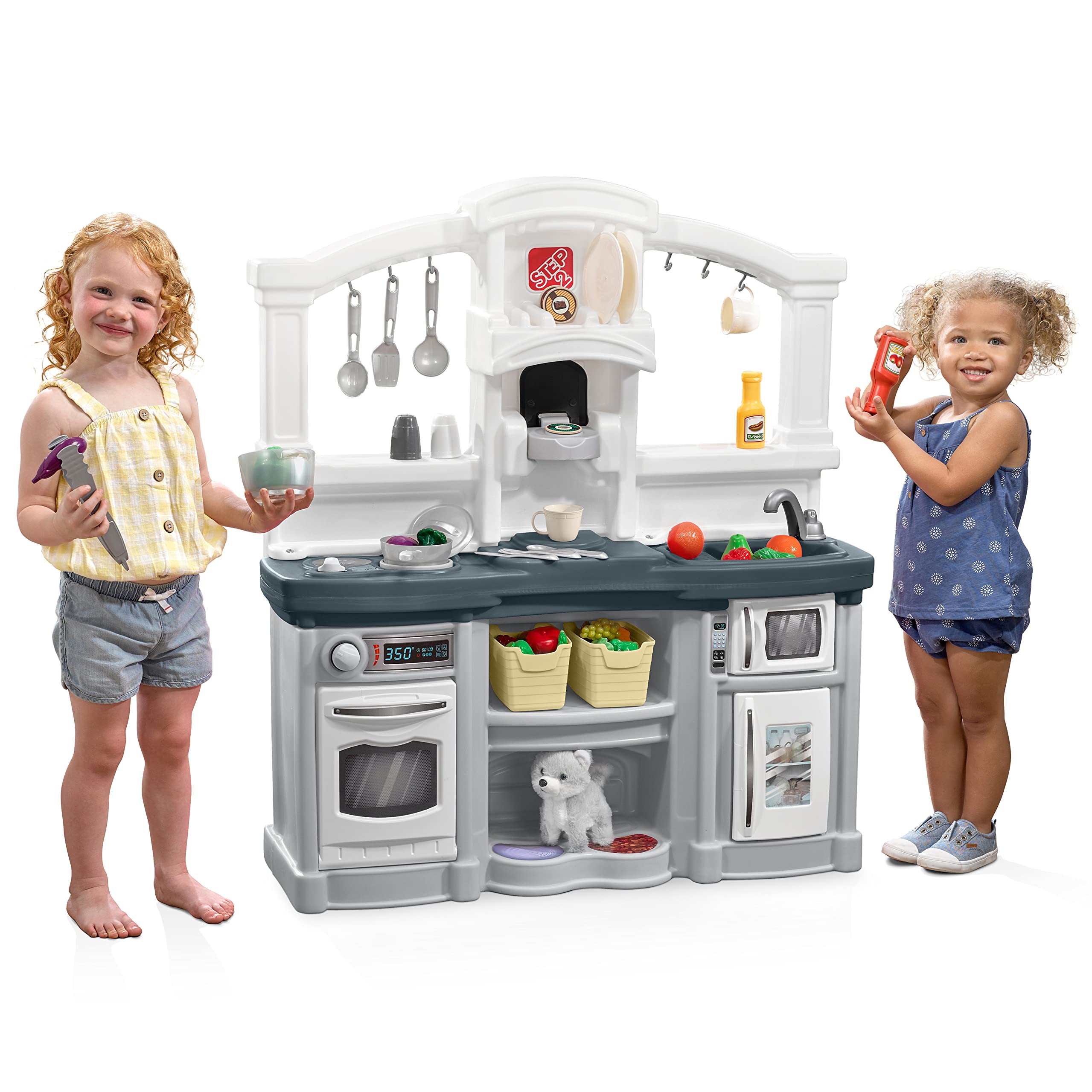 Set De Cocina Step2 Fun With Friends Para Ninos De Mas De 2 Anos Gris Venta Internacional. Coppel