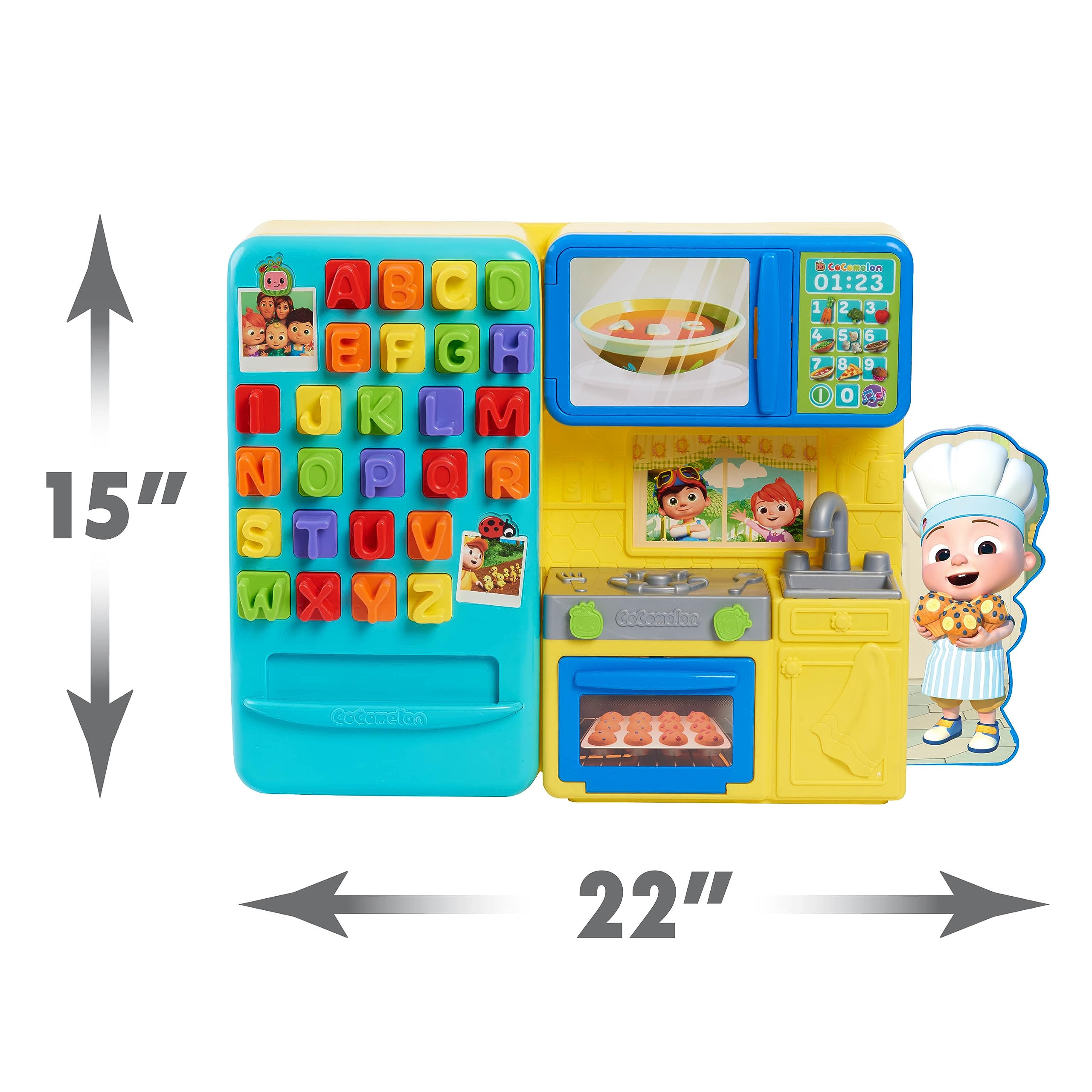 Foto 7 pulgar | Set Just Play Cocomelon Learning Kitchen, 34 Piezas - Venta Internacional.