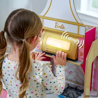 Foto 4 | Juega Kitchen Kidkraft Cook Con Barbie™ Con Luces Y Sonidos - Venta Internacional.