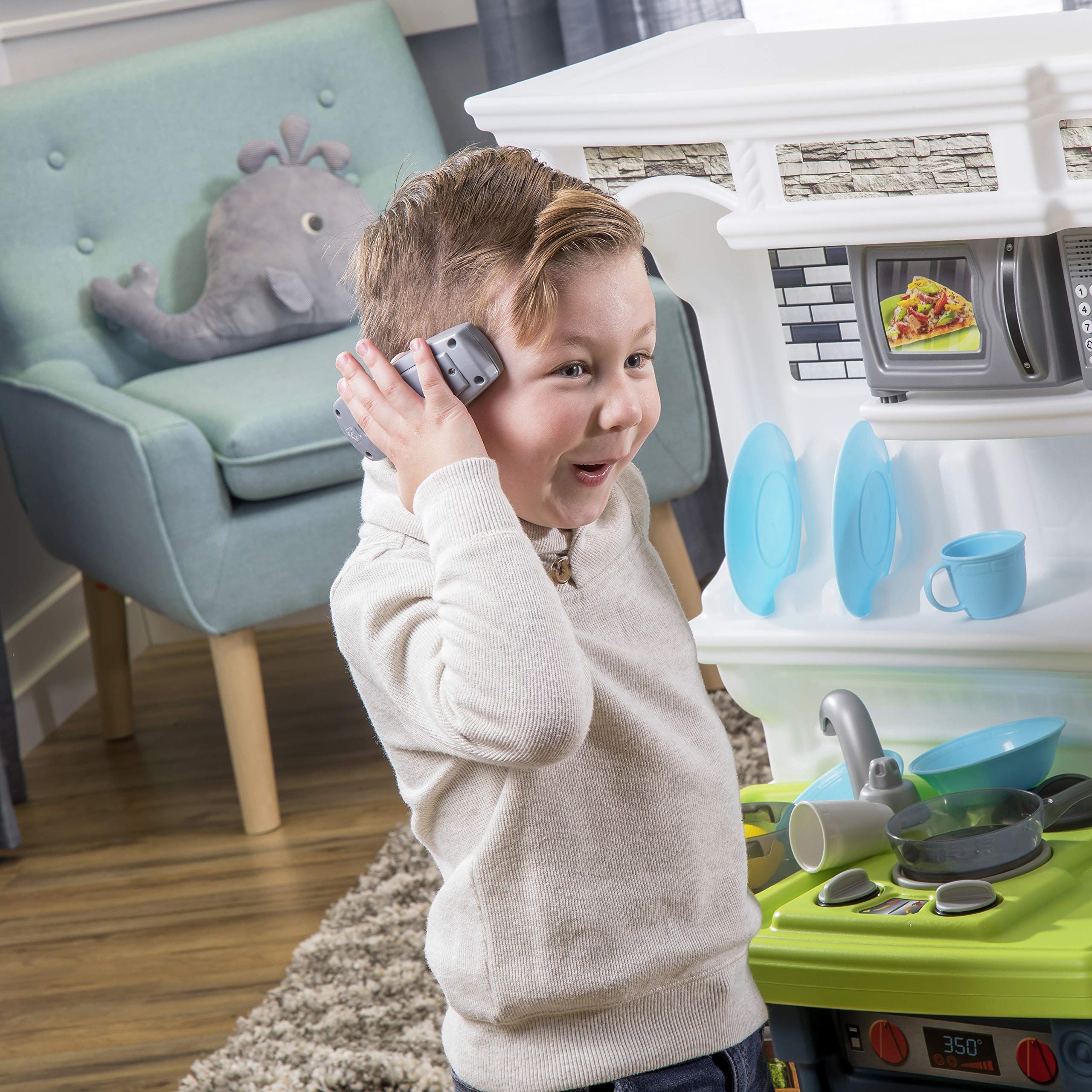 Foto 3 | Cocina Personalizada Playhouse Step2 Lifestyle Con Cocineta Azul - Venta Internacional.