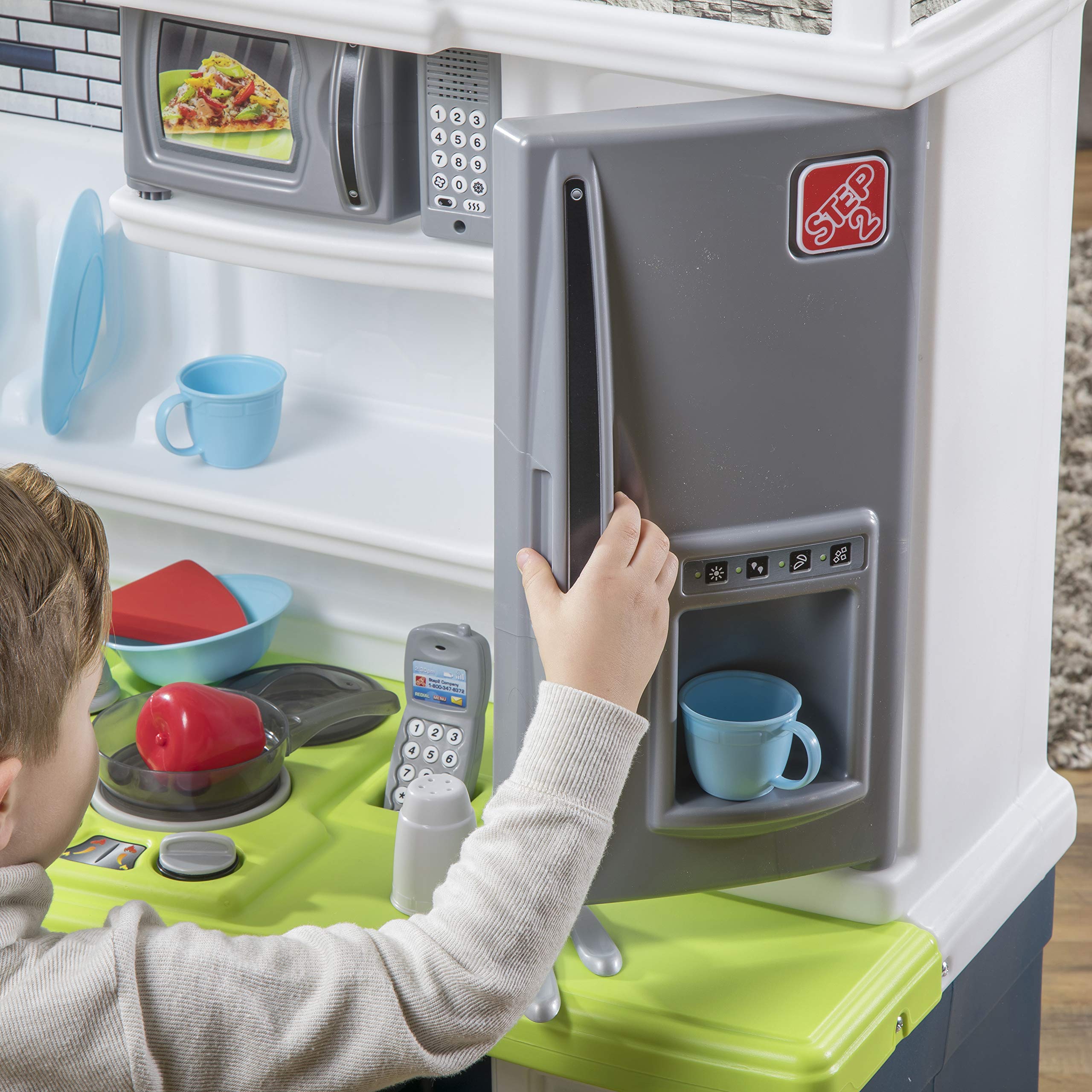 Foto 6 | Cocina Personalizada Playhouse Step2 Lifestyle Con Cocineta Azul - Venta Internacional.