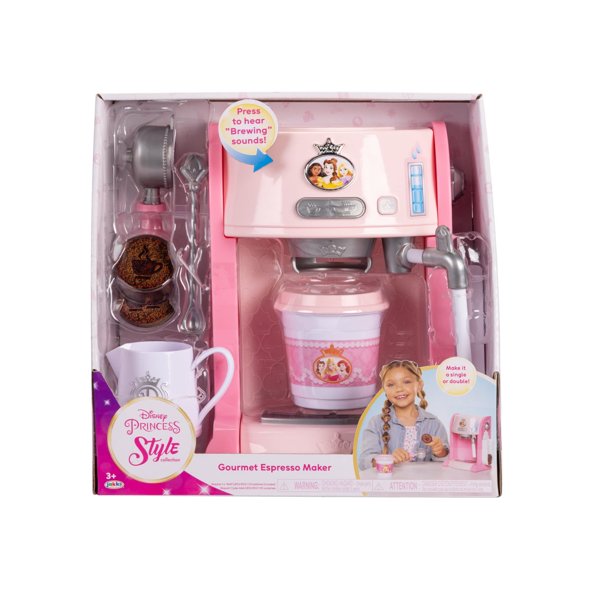 Foto 7 pulgar | Máquina De Café Espresso Toy, Colección Disney Princess Style Para Niños - Venta Internacional.
