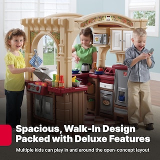 Foto 2 | Cocina de Juguete Step2 Grand Walk-In Kitchen & Grill con 103 Accesorios - Venta Internacional
