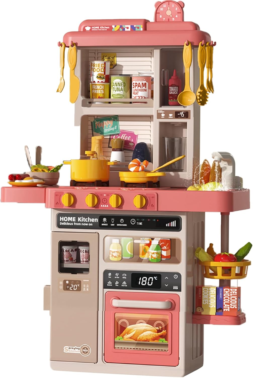 Foto 1 | Cocinita Juguete Infantil Beibegood Spray Kitchen Am062 50pz