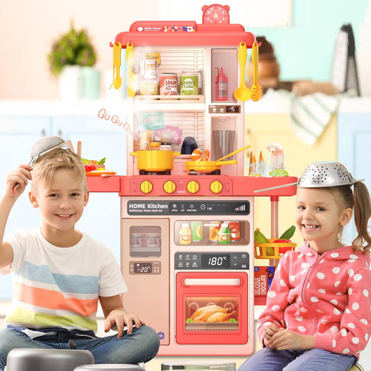 Foto 5 | Cocinita Juguete Infantil Beibegood Spray Kitchen Am062 50pz