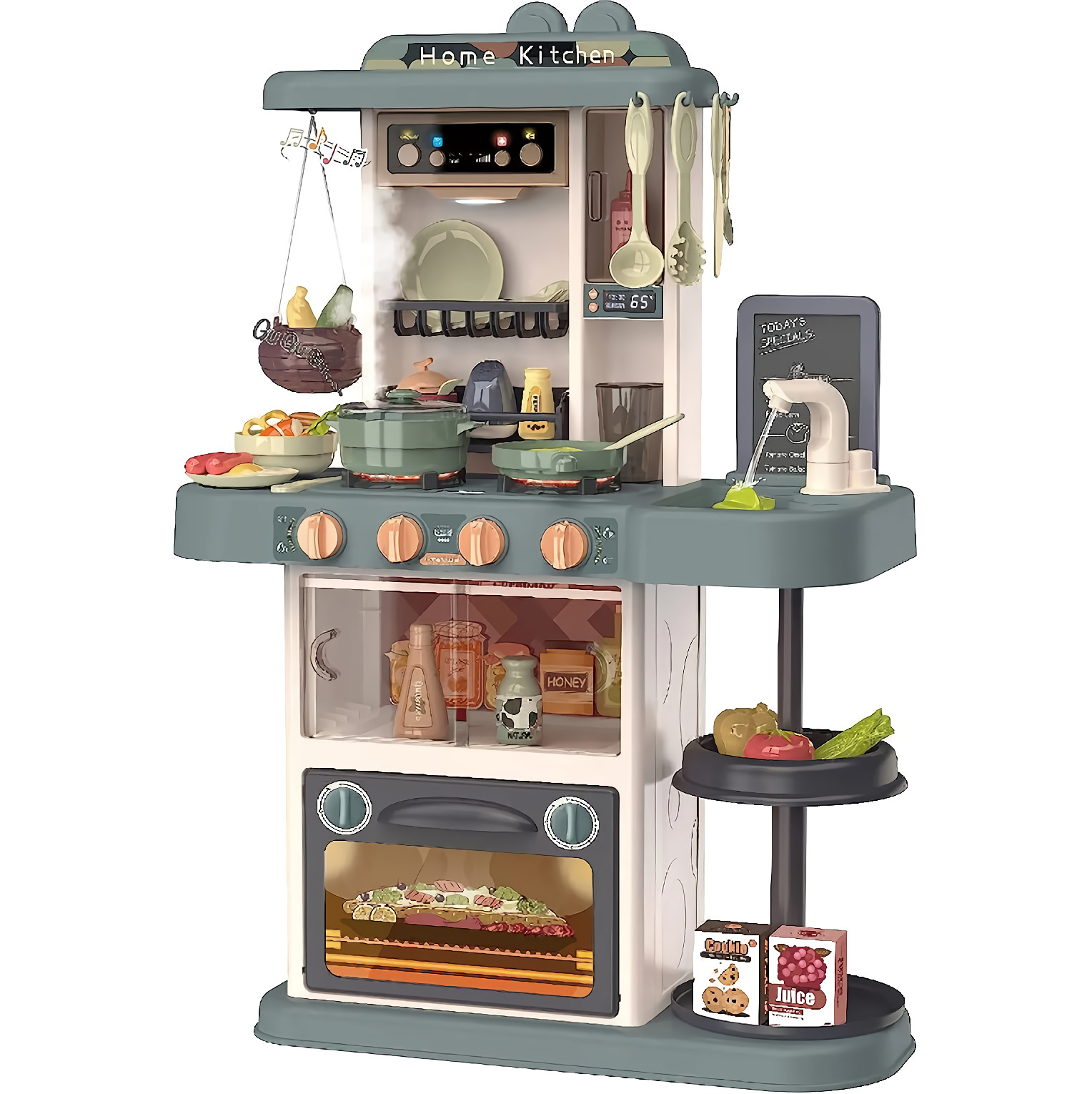 Foto 2 pulgar | Cocinita Infantil Beibegood Spraying Mist Kitchen Am066 43pz