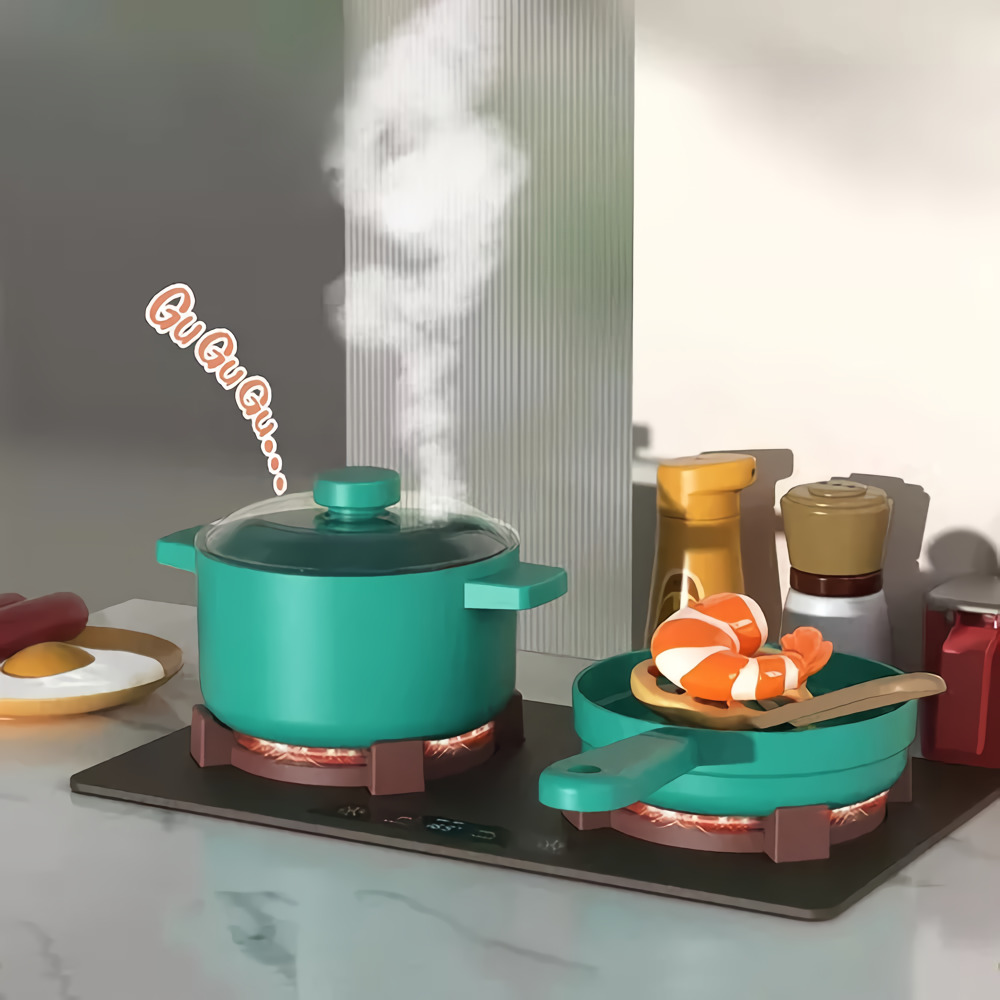 Foto 5 pulgar | Cocinita Infantil Beibegood Spray Modern Kitchen Am070 49 Pz
