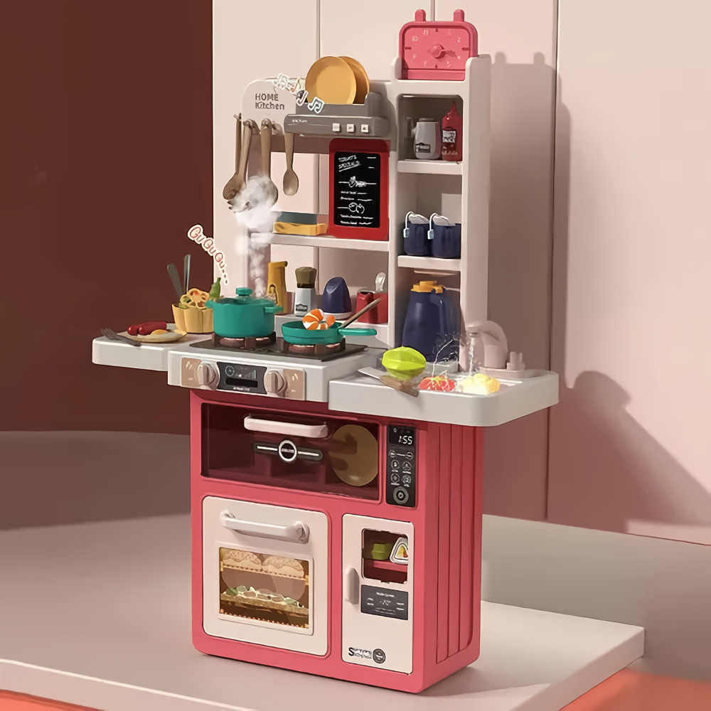 Foto 7 pulgar | Cocinita Infantil Beibegood Spray Modern Kitchen Am070 49 Pz
