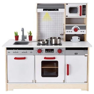 Foto 2 | Todo-en-1 Play Kitchen Hape Kids De Madera Con Accesorios, Color Blanco - Venta Internacional.