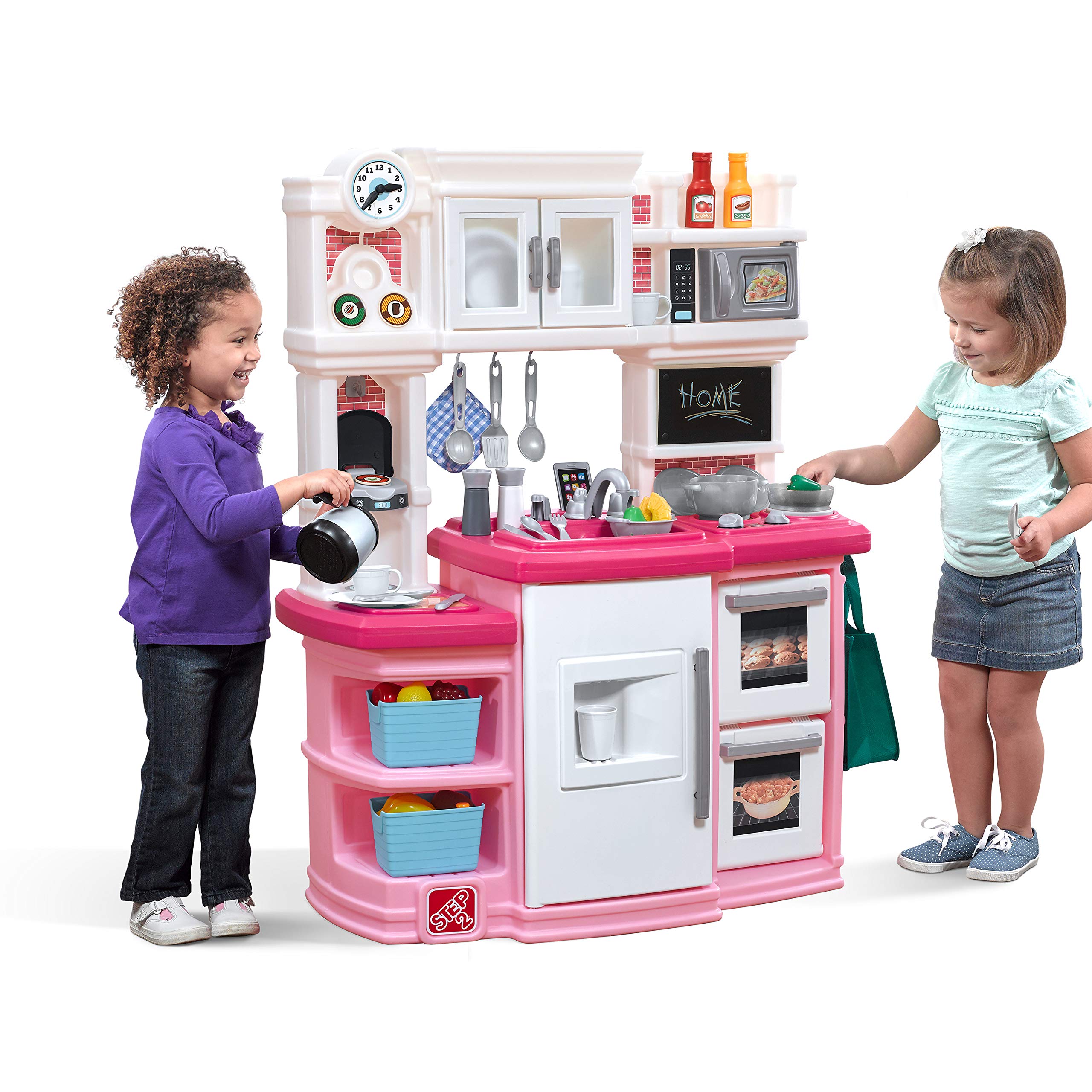 Foto 4 pulgar | Set De Cocina Step2 Great Gourmet Kids Con Luces, Color Rosa - Venta Internacional.