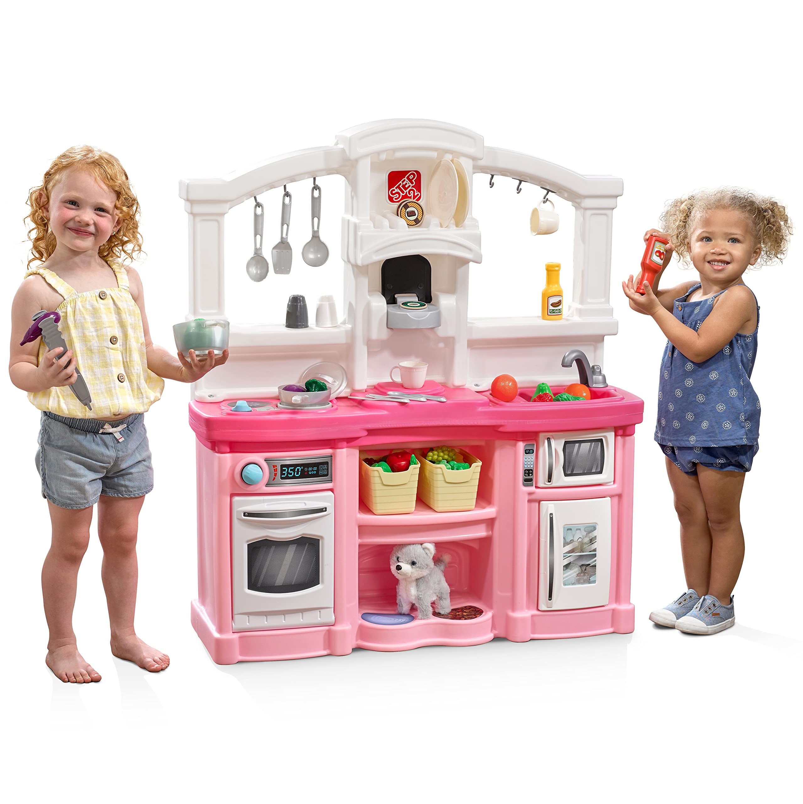 Foto 2 pulgar | Set De Cocina Play Step2 Fun With Friends Kids Kitchen, Color Rosa - Venta Internacional.
