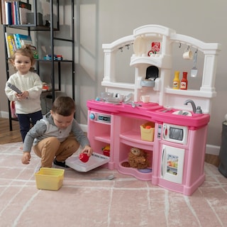 Foto 6 | Set De Cocina Play Step2 Fun With Friends Kids Kitchen, Color Rosa - Venta Internacional.
