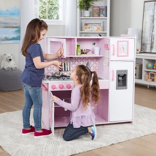 Foto 2 | Cupcake Melissa & Doug De Toy Kitchen, Color Rosa Y Blanco, Con Dispensador De Hielo - Venta Internacional.