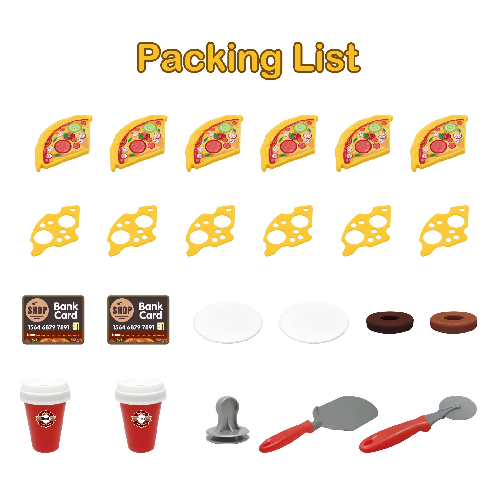 Foto 6 pulgar | Cafetería Pretend Play Con Cafetera Y Caja Registradora 3+ - Venta Internacional.