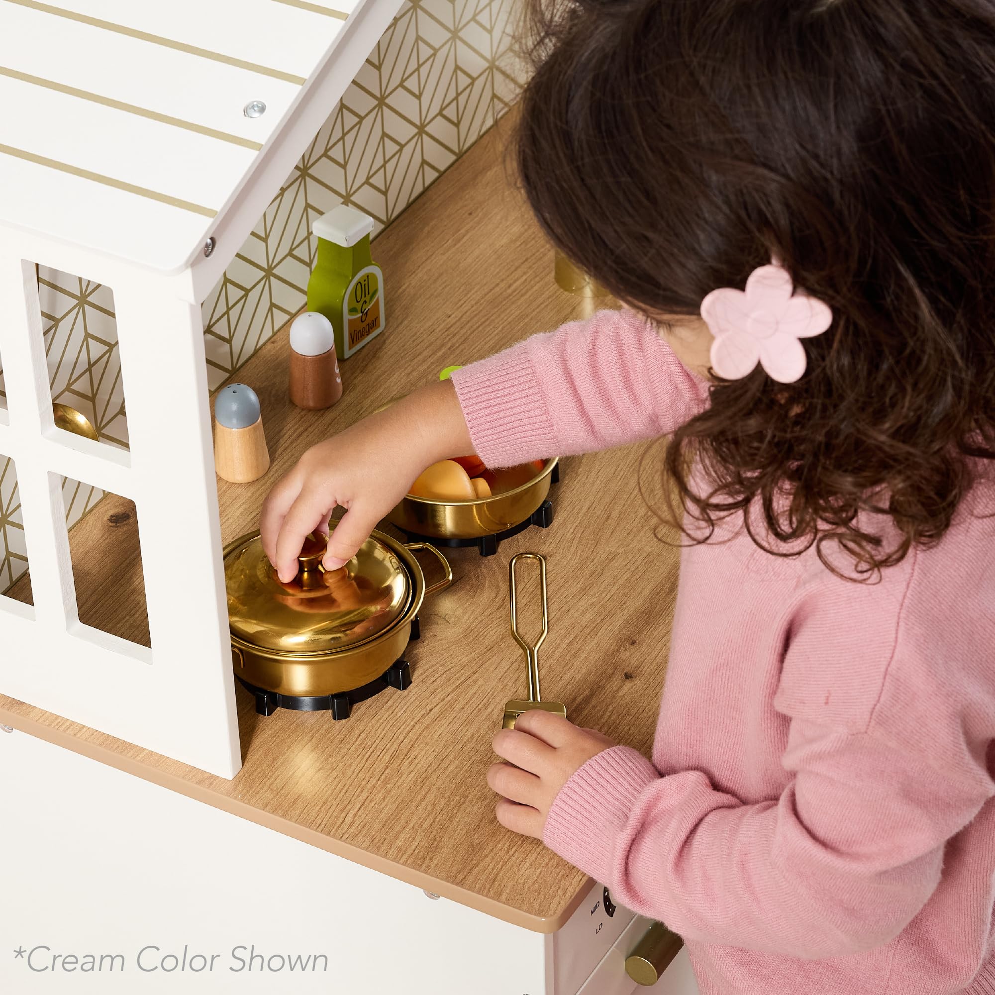 Foto 7 | Juego De Cocina Farmhouse Best Choice Products Para Niños Con Stora - Venta Internacional.