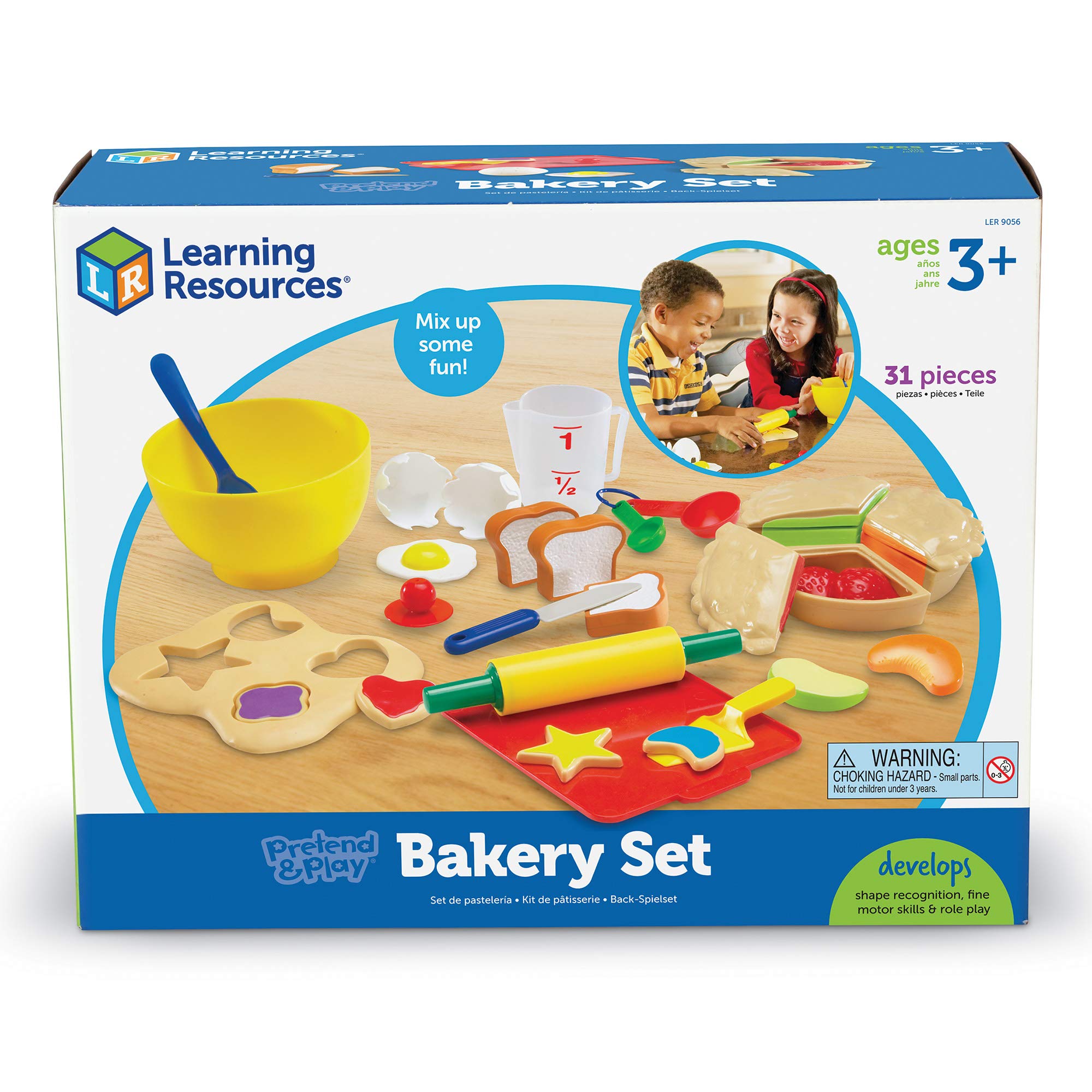 Foto 5 pulgar | Set De Panadería Learning Resources Pretend & Play, 31 Piezas, 3 O Más - Venta Internacional.