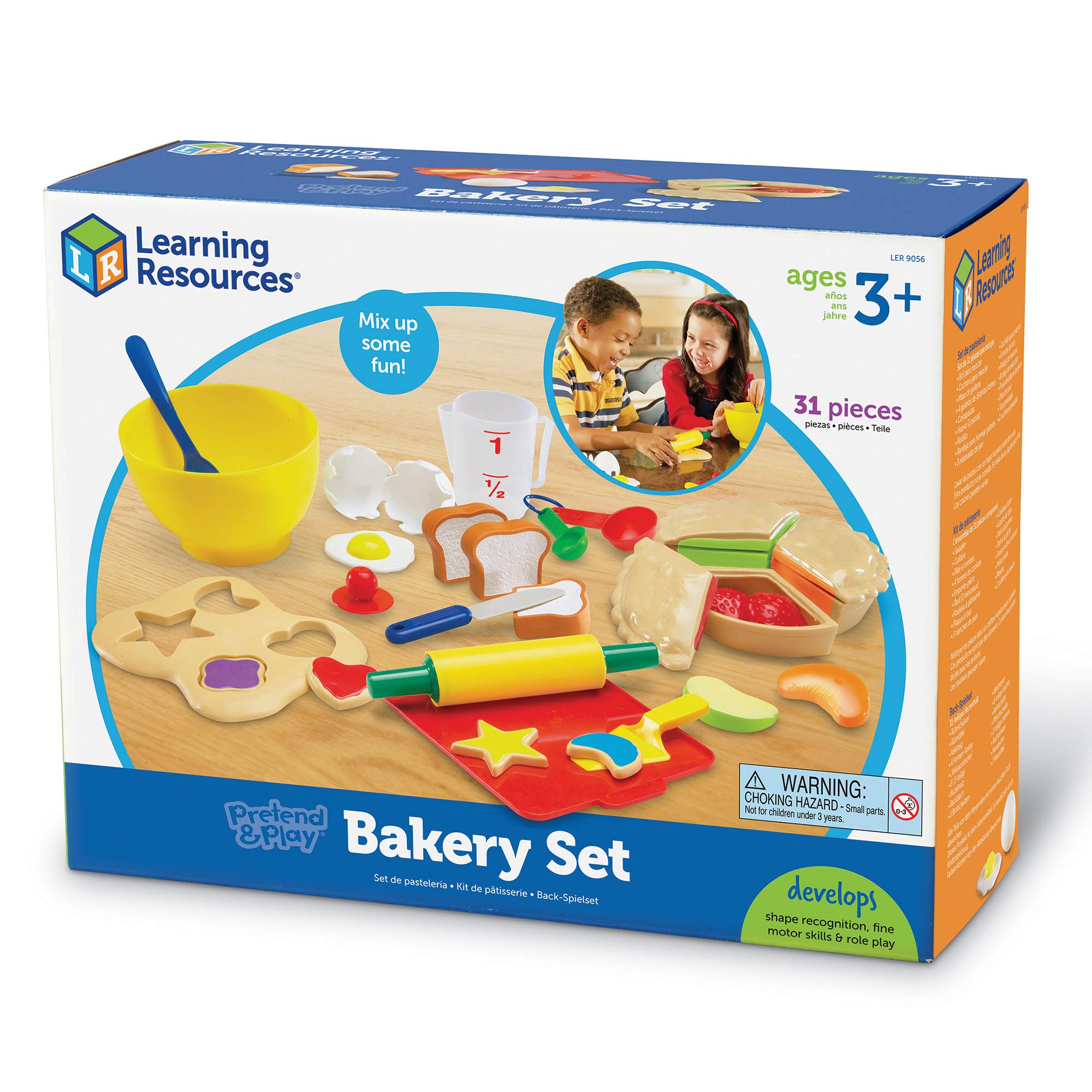 Foto 6 pulgar | Set De Panadería Learning Resources Pretend & Play, 31 Piezas, 3 O Más - Venta Internacional.