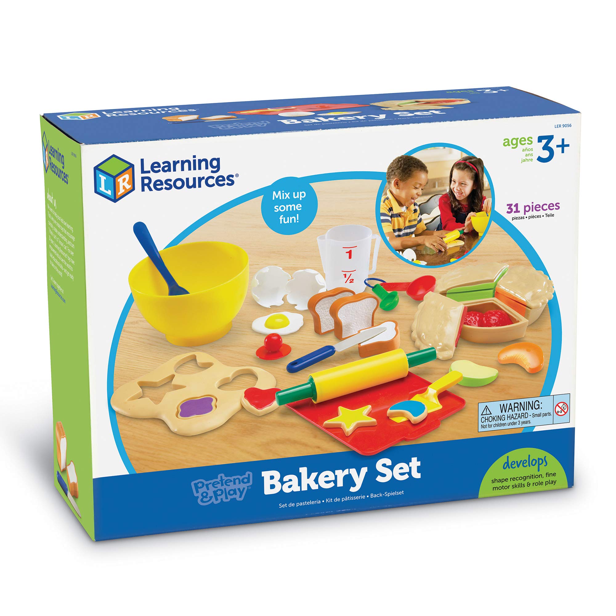 Foto 8 pulgar | Set De Panadería Learning Resources Pretend & Play, 31 Piezas, 3 O Más - Venta Internacional.