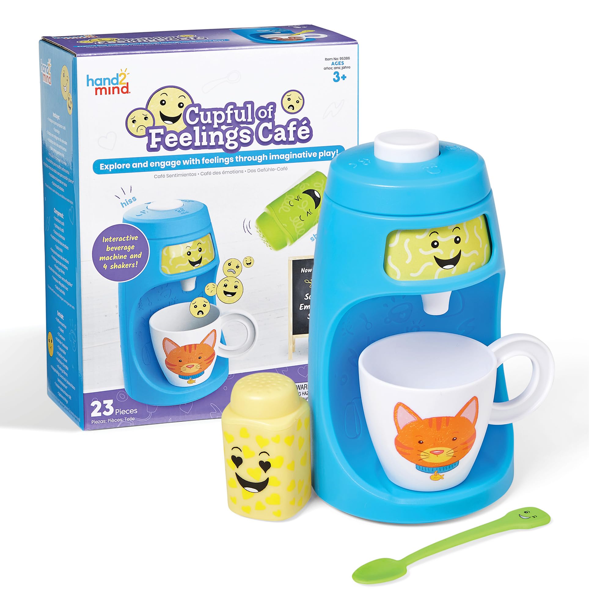 Cafetera Pretend Play Toy Hand2mind Cupful Of Feelings - Venta Internacional.