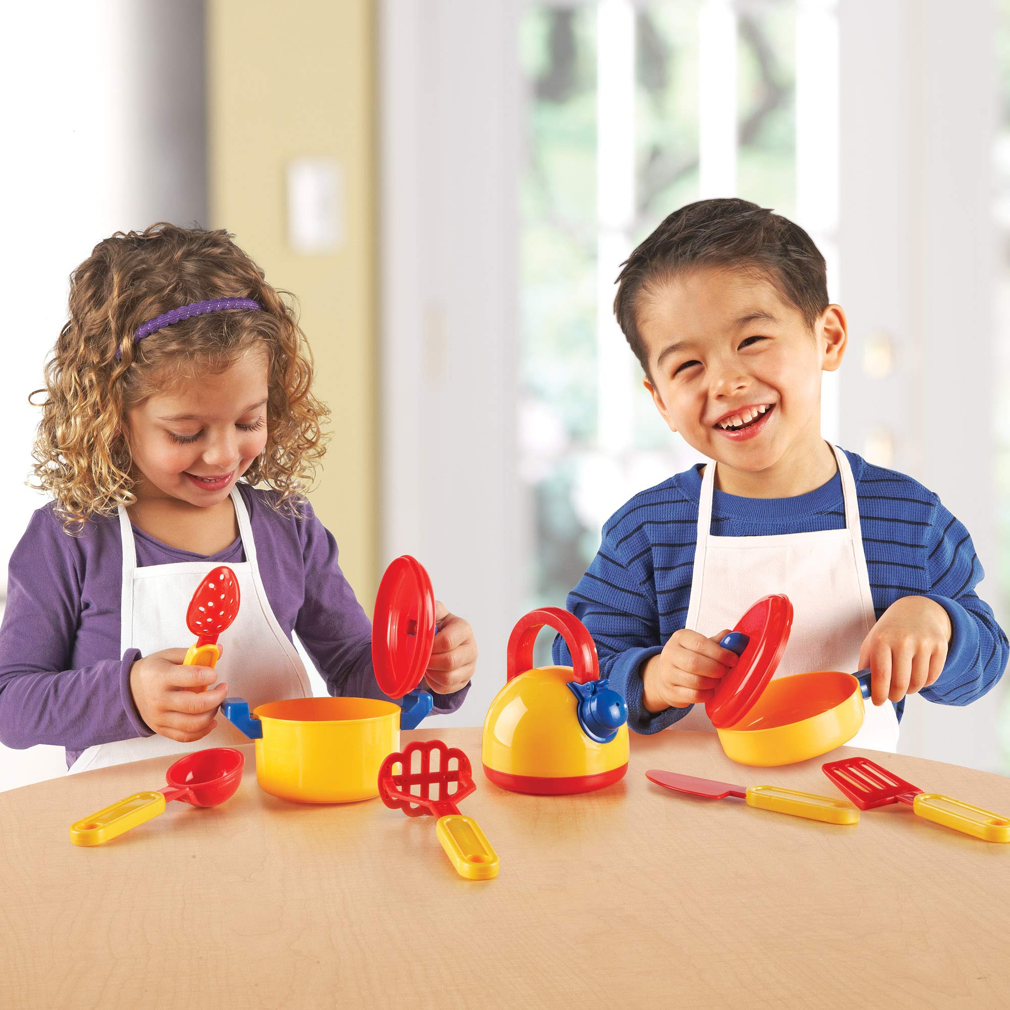 Foto 5 pulgar | Set De Cocina Learning Resources Pretend & Play, 10 Piezas, 3 O Más - Venta Internacional.